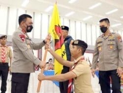 Kapoldasu Lepas Keberangkatan Duta Saka Bhayangkara Ikuti Pertikara Nasional