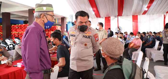 Tinjau Pelayanan Pada Masyarakat di Kantor Samsat, Kapoldasu: Jangan Dipersulit