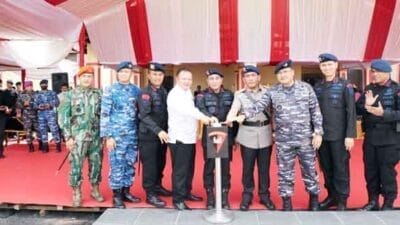 Kapoldasu dan Gubsu Resmikan Mako Baru Sat Brimob Polda Sumut