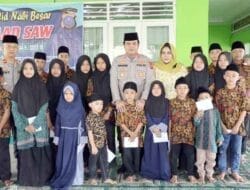 Keluarga Besar Polres Binjai Gelar Maulid Nabi SAW 1444 H