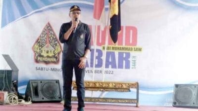 Ketua PB Pendawa Indonesia Buka Pameran Bazar Maulid Nabi Muhammad SAW 1444 H