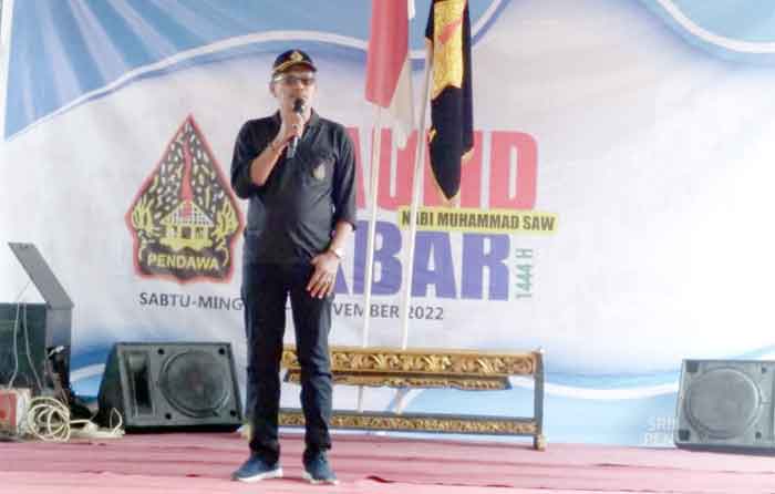 Ketua PB Pendawa Indonesia Buka Pameran Bazar Maulid Nabi Muhammad SAW 1444 H