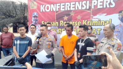 Kurang dari 24 Jam, Pelaku Pembunuhan Diamankan Satreskrim Polres Langkat