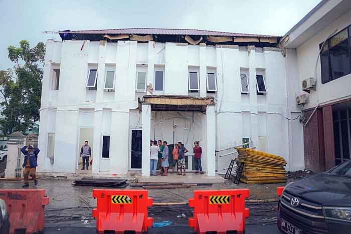 Pascarobohnya Gedung Kejari Medan, Dinas PKP2R Sikapi Instruksi Tegas Bobby Nasution