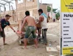 Pembangunan Pasar Desa Sumber Mukti Perlu Jadi Sorotan Penegak Hukum