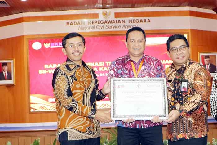 Pemko Medan Raih Penghargaan Instansi Pengelola Kepegawaian Terbaik dari BKN
