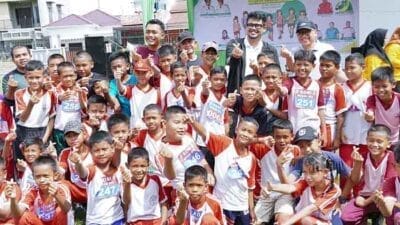 Gelar Perlombaan Fun Run untuk Anak SD, Bobby Nasution Apresiasi KONI Medan Deli