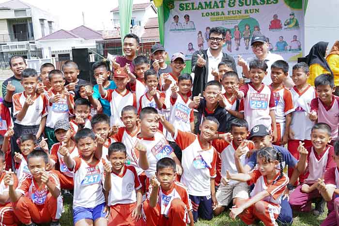 Gelar Perlombaan Fun Run untuk Anak SD, Bobby Nasution Apresiasi KONI Medan Deli