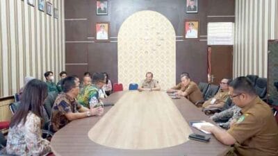 Plh Bupati Langkat Terima Audiensi BRI Binjai, SEMMI dan PDGI Langkat