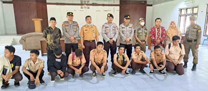 Operasi Kasih Sayang Polres Langkat, Sasaran Anak Sekolah yang Bolos