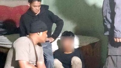 Polsek Pangkalan Susu Amankan Pelaku Curanmor di Areal Persawahan Desa Tanjung Pasir