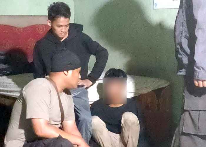 Polsek Pangkalan Susu Amankan Pelaku Curanmor di Areal Persawahan Desa Tanjung Pasir