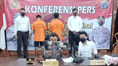 Press Release Pengungkapan Kasus Pasal 338 di Wilkum Polsek Secanggang dan Padang Tualang