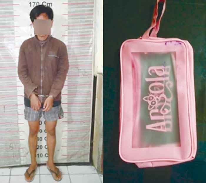 Reskrim Polsek Stabat Amankan Pelaku Pencurian dengan Pemberatan