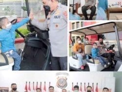 Peduli Kasus Kekerasan Anak, Kapoldasu dan Alfaqih Bermain Bersama