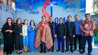 Safari Natal Pemko Medan Disambut Suka Cita Jemaat Gereja Methodist Hang Tuah