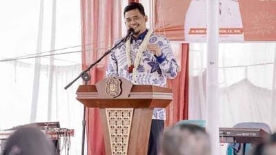 Safari Natal di Gereja HKBP Pardamean, Bobby Nasution: Dukung Pembangunan & Bangun Sumur Resapan