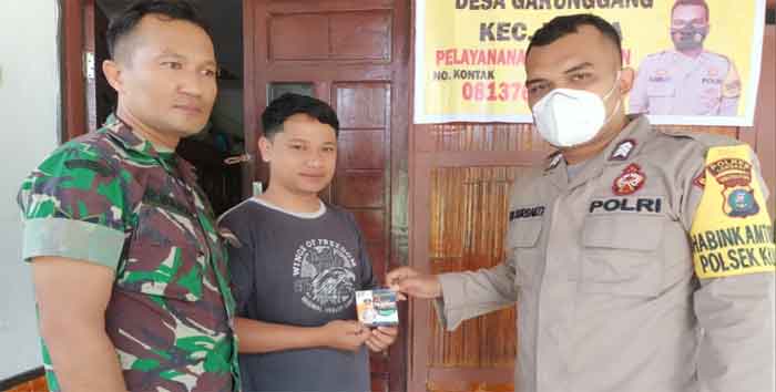 Sambang Desa & Silaturahmi Bhabinkamtibmas Polsek Salapian di Musala Al-Ikhlas
