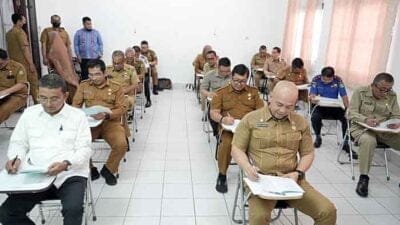 Sebanyak 37 Pimpinan Tinggi Pratama Eselon II B Pemko Medan Ikuti Assessment Job Fit