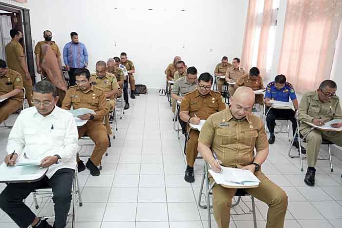 Sebanyak 37 Pimpinan Tinggi Pratama Eselon II B Pemko Medan Ikuti Assessment Job Fit