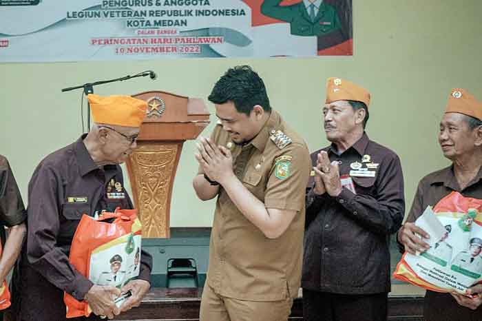 Silaturahmi dengan Veteran, Bobby Nasution: Tularkan Semangat Perjuangan Kepada Kami