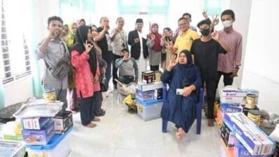 Wali Kota Tanjung Balai dan Kementerian Sosial Serahkan Bantuan Bergulir