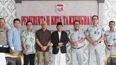 Wali Kota Tanjungbalai Terima Kunjungan Kepala PT Jasa Raharja Cabang Sumut
