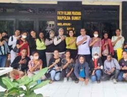 22 Mahasiswa Asal Papua Ikut Vaksinasi di Polda Sumut