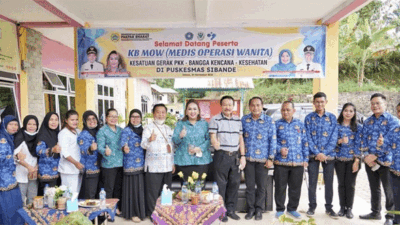 Bakti Sosial Kesatuan Gerak PKK Bangga Kencana Kesehatan Tahun 2022, Ini Pesan Ketua TP PKK Pakpak Bharat
