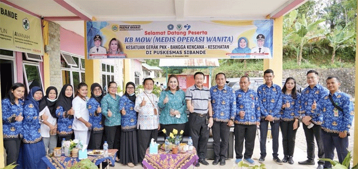 Bakti Sosial Kesatuan Gerak PKK Bangga Kencana Kesehatan Tahun 2022, Ini Pesan Ketua TP PKK Pakpak Bharat