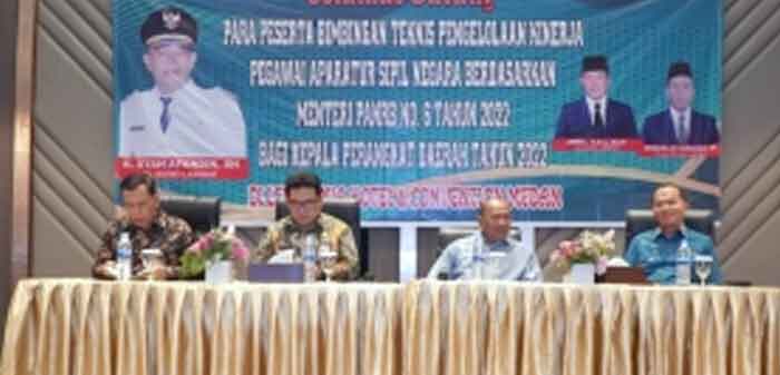 Bimtek Pengelolaan Kinerja ASN Digelar Pemkab Langkat