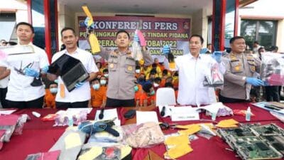 Ditreskrimum Poldasu dan Polres Jajaran Berhasil Tekan Angka Kejahatan Lewat Operasi Sikat Toba