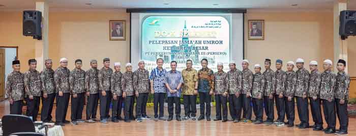 PTPN III (Persero) Berangkatkan 64 Orang Jamaah Umrah