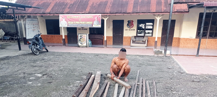 Pelaku Pencurian dengan Pemberatan Diringkus Polsek Tanjung Pura