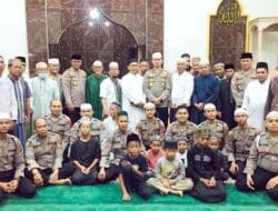 Polda Sumut Safari Subuh, Wakapoldasu Memakmurkan Masjid