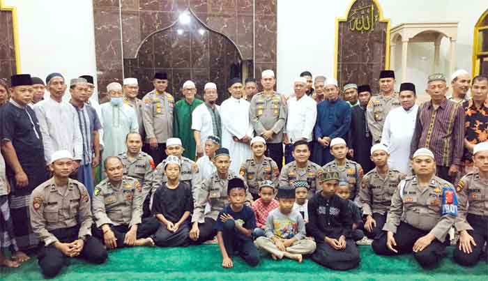 Polda Sumut Safari Subuh, Wakapoldasu Memakmurkan Masjid