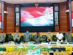 Polda Sumut Musnahkan Narkotika Senilai Rp185 M di Akhir Tahun