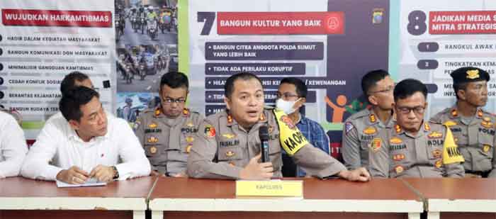 Polres Pelabuhan Belawan Selesaikan 1.674 Tindak Kejahatan Sepanjang Tahun 2022