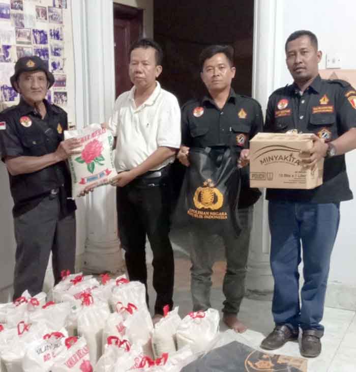 SAR Pendawa Sumut Terima Paket Sembako Kabareskrim Polri