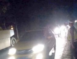 Situasi Terkini Jalinsum di Km 57-58 Desa Cempa Kecamatan Hinai