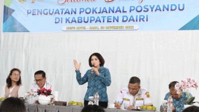 Kabupaten Dairi Laksanakan Rakor Penguatan Pokjanal Posyandu