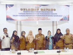Walikota Tanjungbalai Narasumber Advokasi dan KIE
