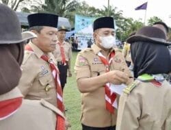 Bupati Batu Bara Buka Perkemahan Gelar Bhakti Sanggah Terpadu IX