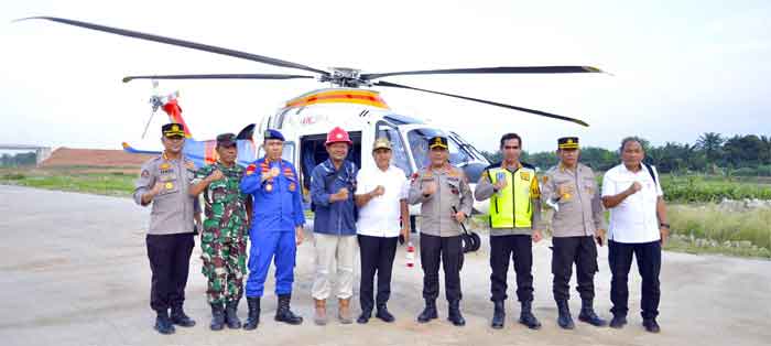 Bupati Zahir Bersama Kapoldasu Tinjau Arus Balik Nataru