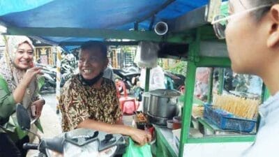 Gerobak Siomai, Sate dan Bakso Ikut Ramaikan Open House 2023 Pemkab Dairi