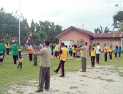 Giat Senam Bersama Forkopimca Kecamatan Hinai