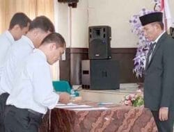 KPU Pakpak Bharat Lantik PPS