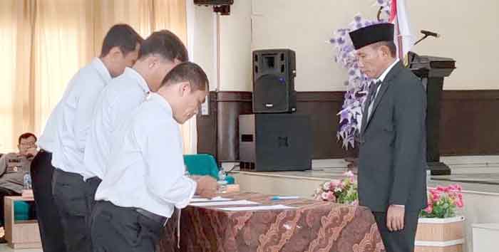 KPU Pakpak Bharat Lantik PPS