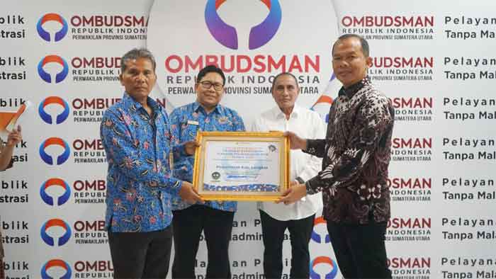 Langkat Peringkat Ke-5 Hasil Penilaian Penyelenggaraan Pelayanan Publik Dari Ombudsman RI