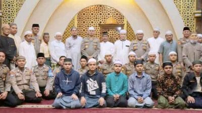 Masjid An-Nazhirin Medan Johor Disambangi Wakapoldasu Giat Safari Subuh